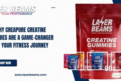 Why Creapure Creatine Gummies Are a Game-Changer for Your Fitness Journey