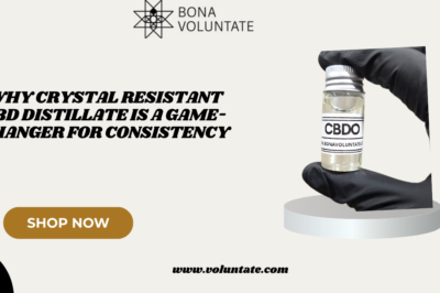 Why Crystal Resistant CBD Distillate Is a Game-Changer for Consistency