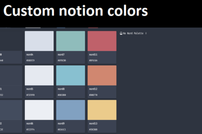 Ultimate Guide to Custom Notion Colors: Personalize Your Workspace