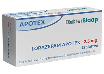 Wat zijn de vaak voorkomende bijwerkingen van Lorazepam 2,5 mg?