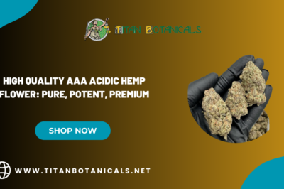 High Quality AAA Acidic Hemp Flower: Pure, Potent, Premium