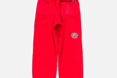 The Bold Choice: Why Men Are Turning to ADWYSD Red Joggers