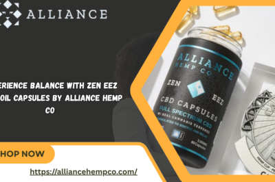 Experience Balance with Zen Eez Hemp Oil Capsules by Alliance Hemp Co