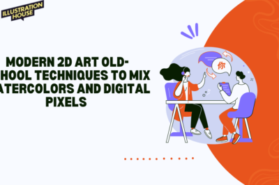 Modern 2D Art: Old-School Techniques to Mix Watercolors and Digital Pixels