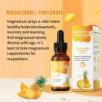 Fast-Absorbing Magnesium L-Threonate – Liquid Brain Booster Supplement