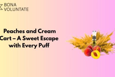 Peaches and Cream Cart – A Sweet Escape with Every Puff