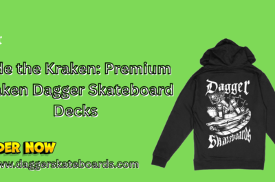 Ride the Kraken: Premium Kraken Dagger Skateboard Decks