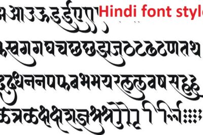 Exploring Hindi Font Style: A Comprehensive Guide